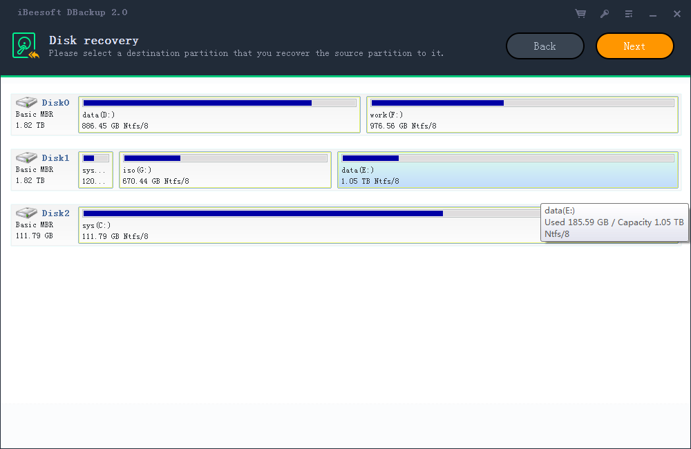 Disk recovery