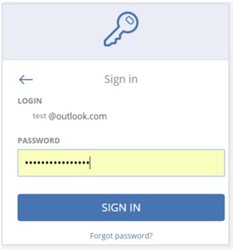 Acronis Login