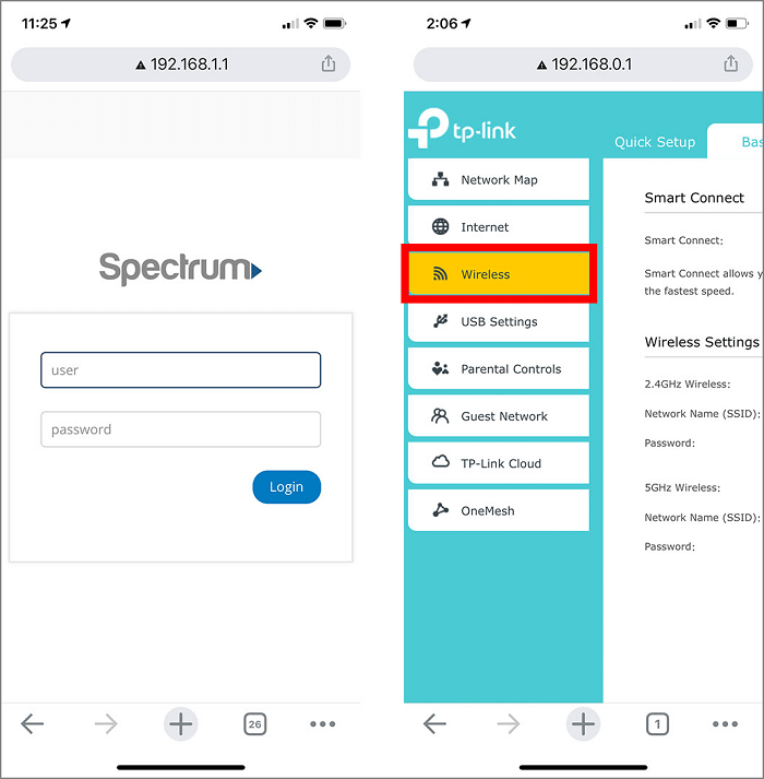 how to find password on iphone