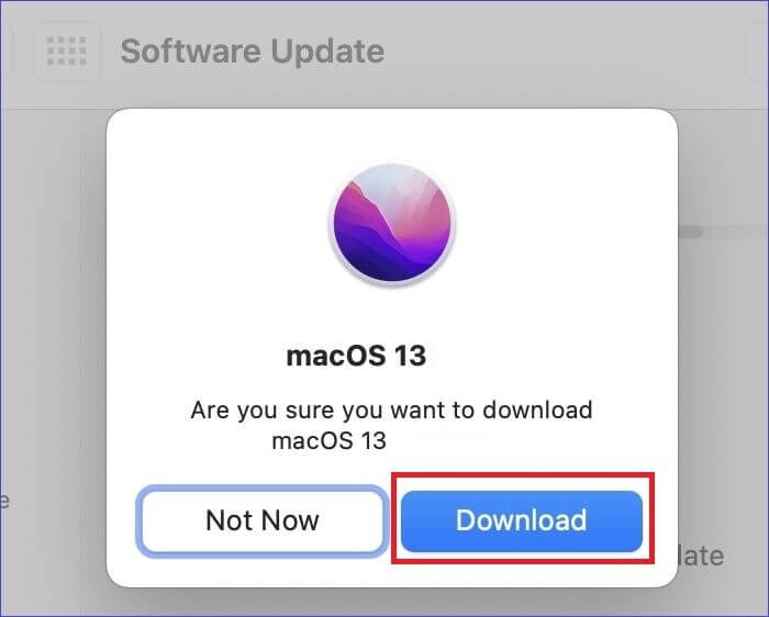 download macOS Ventura