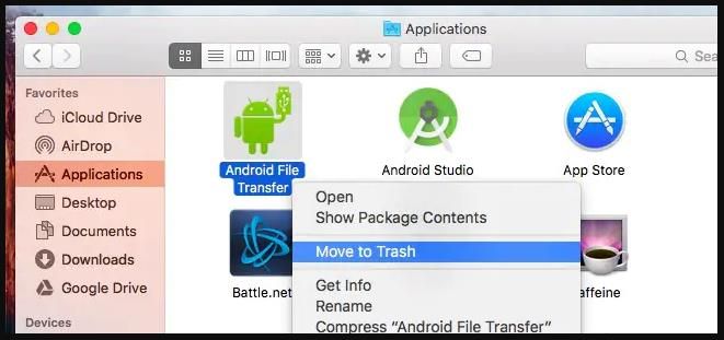 uninstall unnecessary applications on mac