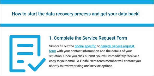 FlashFixers iPhone Data Recovery