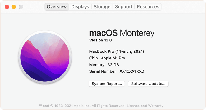 Install macOS Monterey 