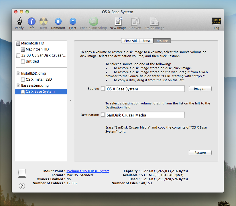download mac os x base system