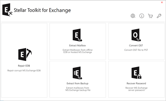 Stellar Exchange backup software