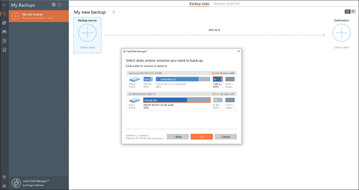 paragon backup&recovery business