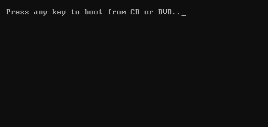 Boot Windows XP from CD