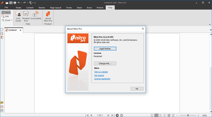 best free PDF editor - Nitro Pro