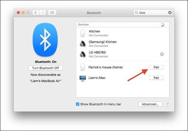 connect an external mouse on your MacBook Pro