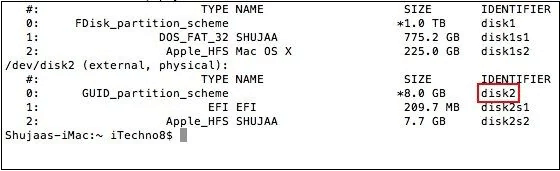 Erase the Disk via the Terminal-2