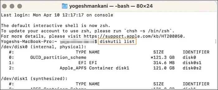 create Windows 10 bootable USB with Terminal