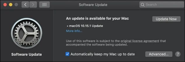 update to the latest macOS