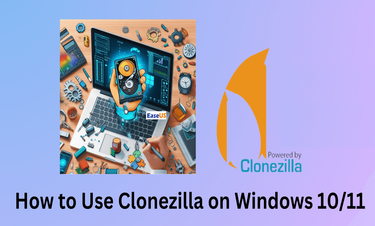 how to use clonezilla