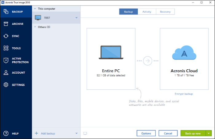 Acronis Cyber Protect Home Office