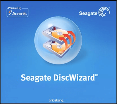 seagate discwizard clone stuck