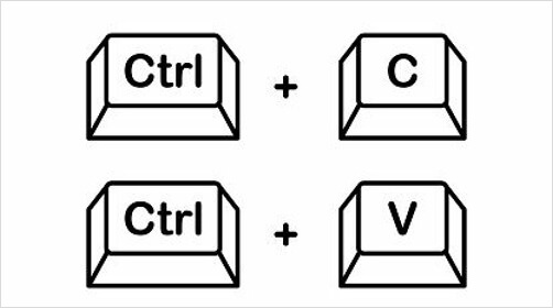 copy and paste shortcut