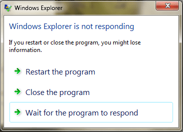 fix file explorer not responding on windows 10/11