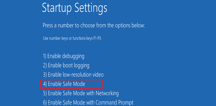 Enable Safe Mode in Windows PC