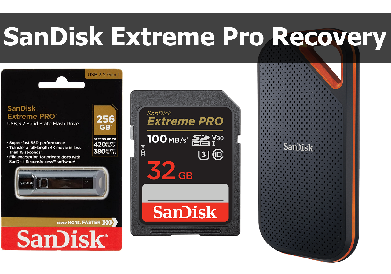 SanDisk Extreme Pro recovery