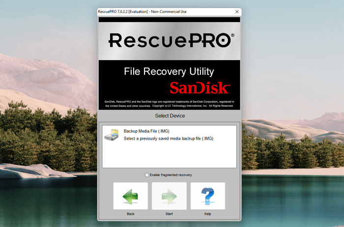 start data recovery