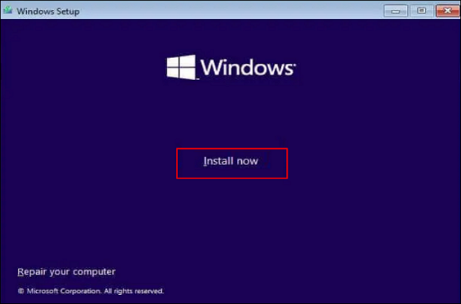 reinstall windows