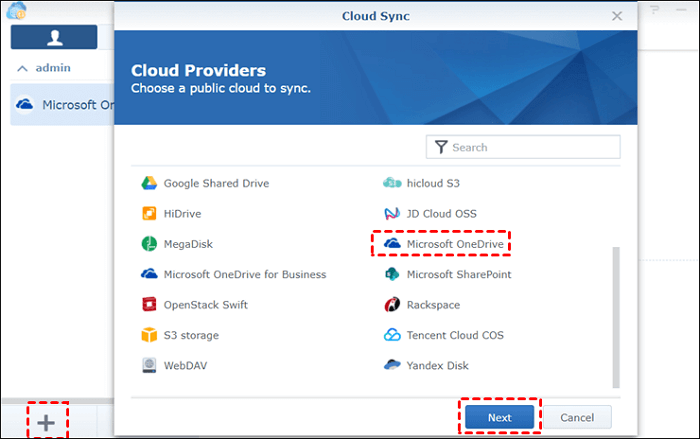 choose onedrive