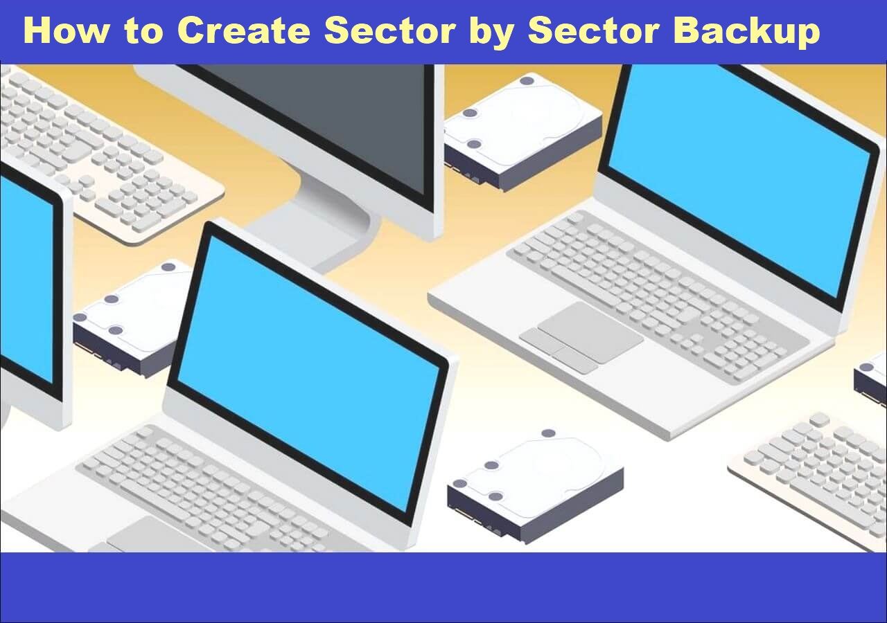 create sector by sector backup