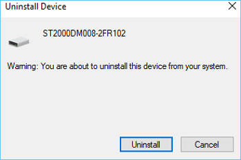 uninstall