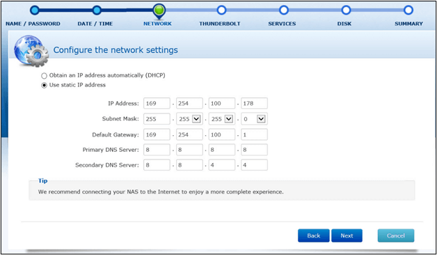 insert ip address