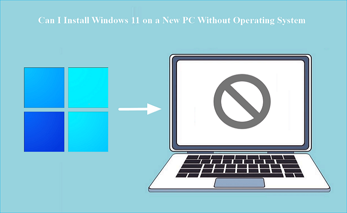 can i nstall Windows 11 on a new computer without an os