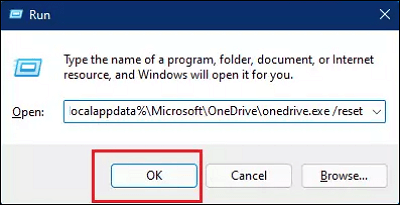 reset onedrive on your pc