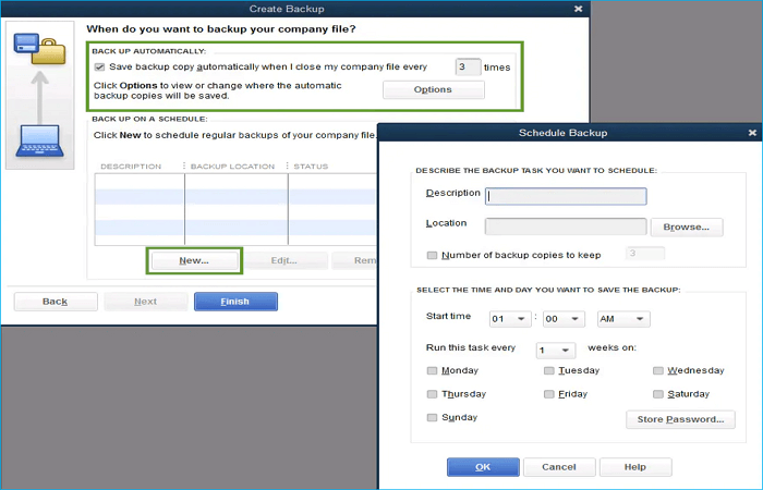 set quickbooks automatic backup-4