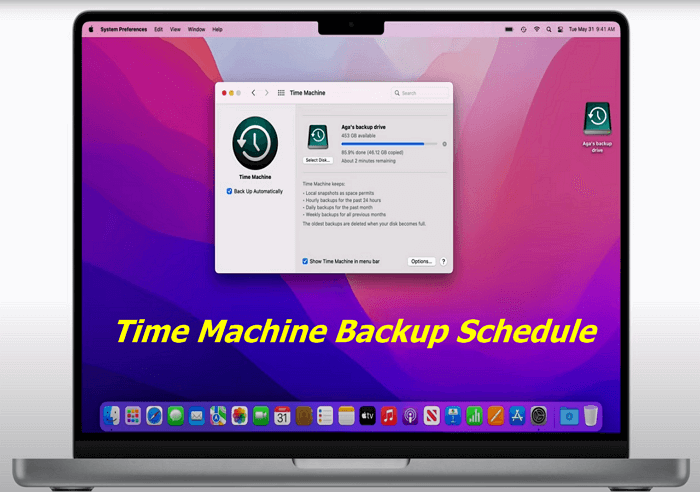 time machine schedul backup