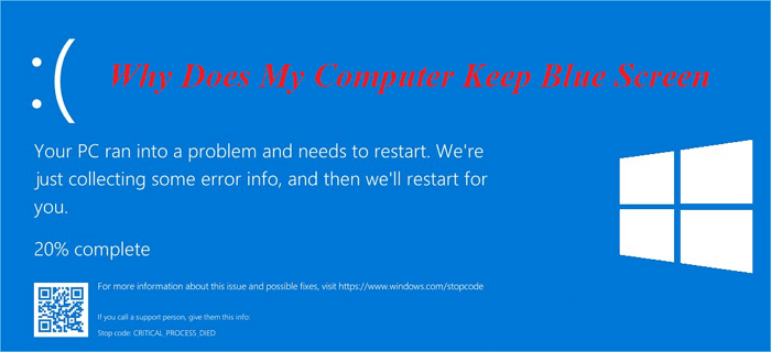 why does my computer keep blue screening