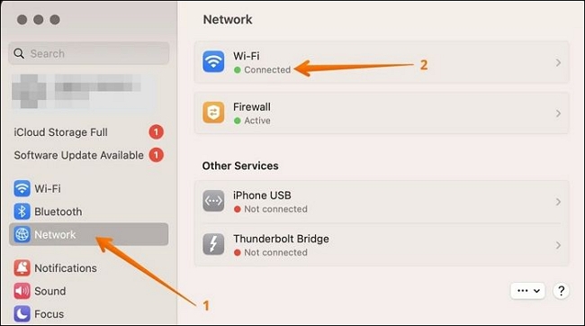 Check Internet Connection on Mac