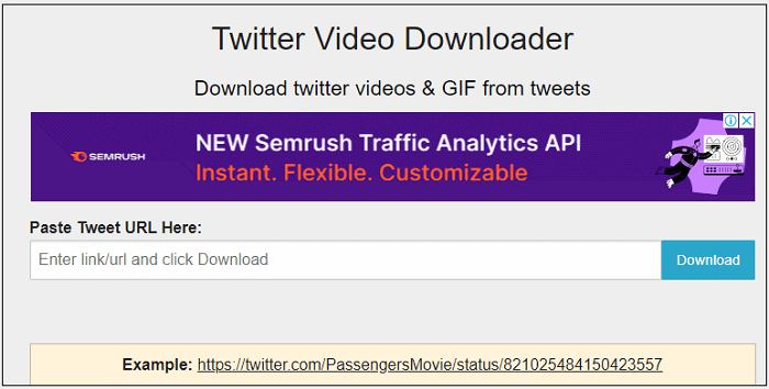 Twitter mp4 online downloader