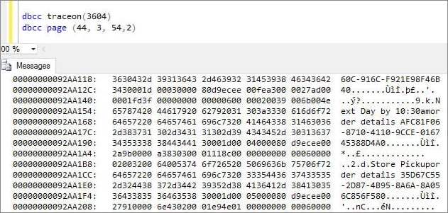 fix page level corruption in SQL server