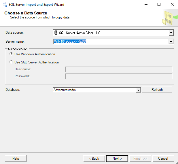 export data from SQL Server to Excel - 3