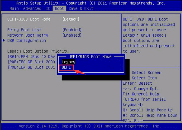 ssd wont boot