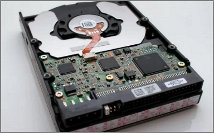 Check hard drive physically