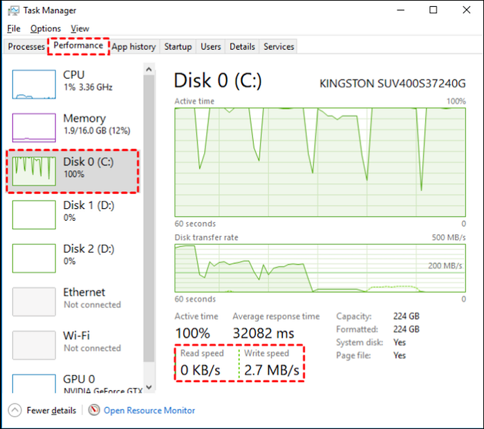 task manager window