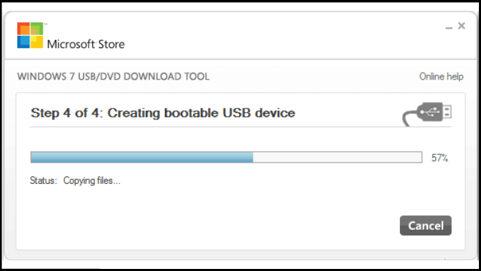 create bootable usb