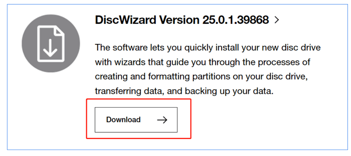 download discwizard