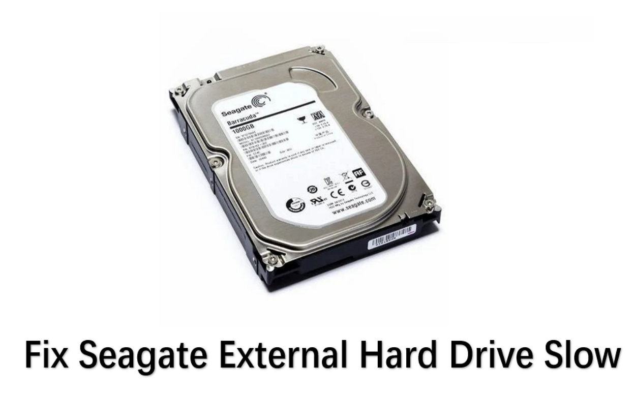 Image of Seagate external hard drive slow theme