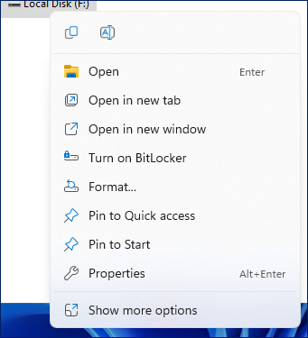 bitlocker format