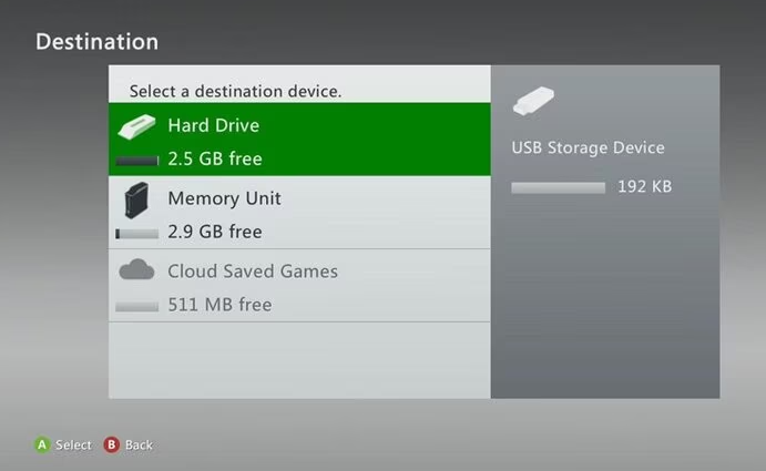 format xbox 360 hard drive