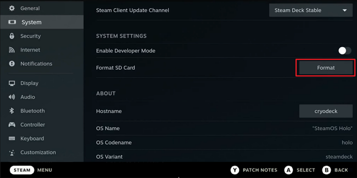 format-steam-deck