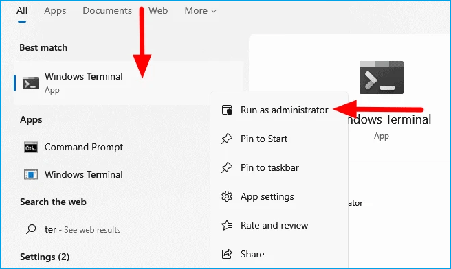 Launch Command Prompt with Admin Privilages