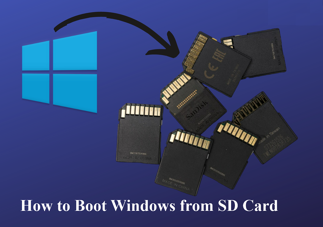 boot windows from sd card