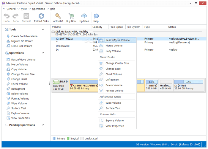 Image of Macrorit Expert Partition Server